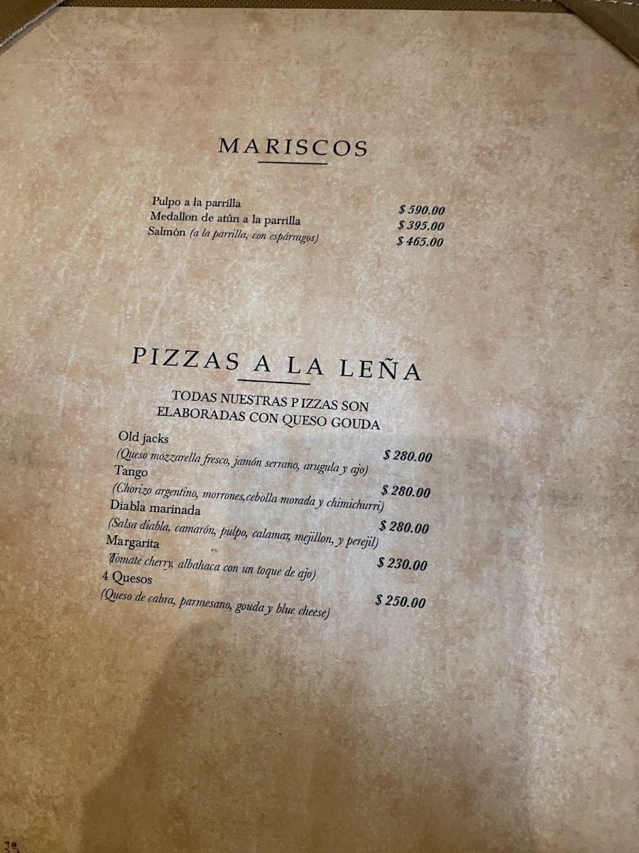 El Tango Menu - Image 6